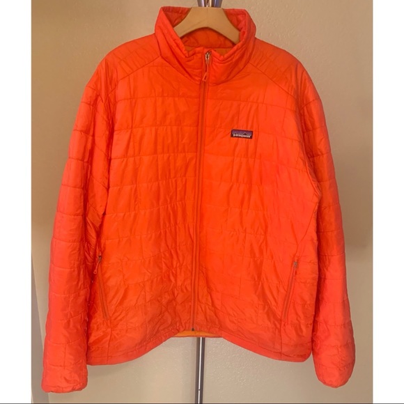 Patagonia Other - Patagonia Men’s XL Primaloft Orange Down Jacket